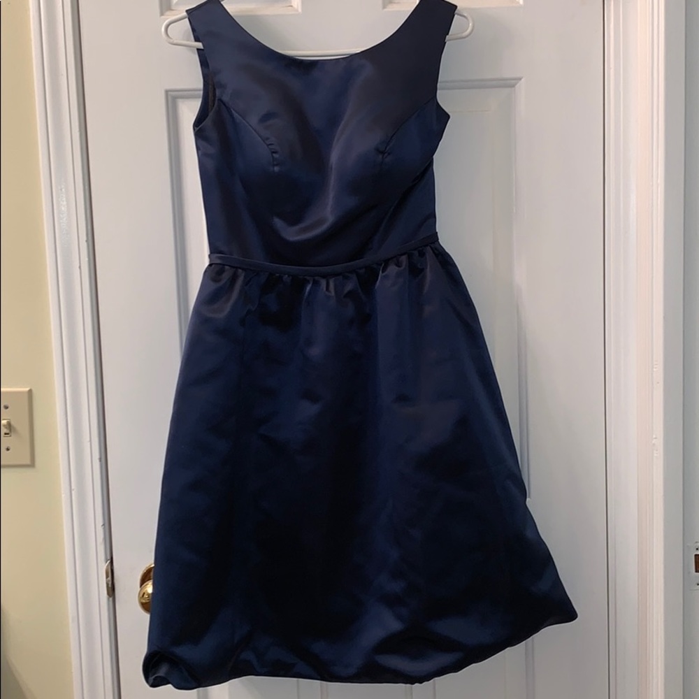 Navy blue dress